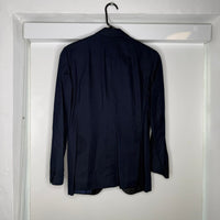 John Varvatos Star USA Blazer Jacket Mens Size 44L Sports Coat Wool Blue NEW