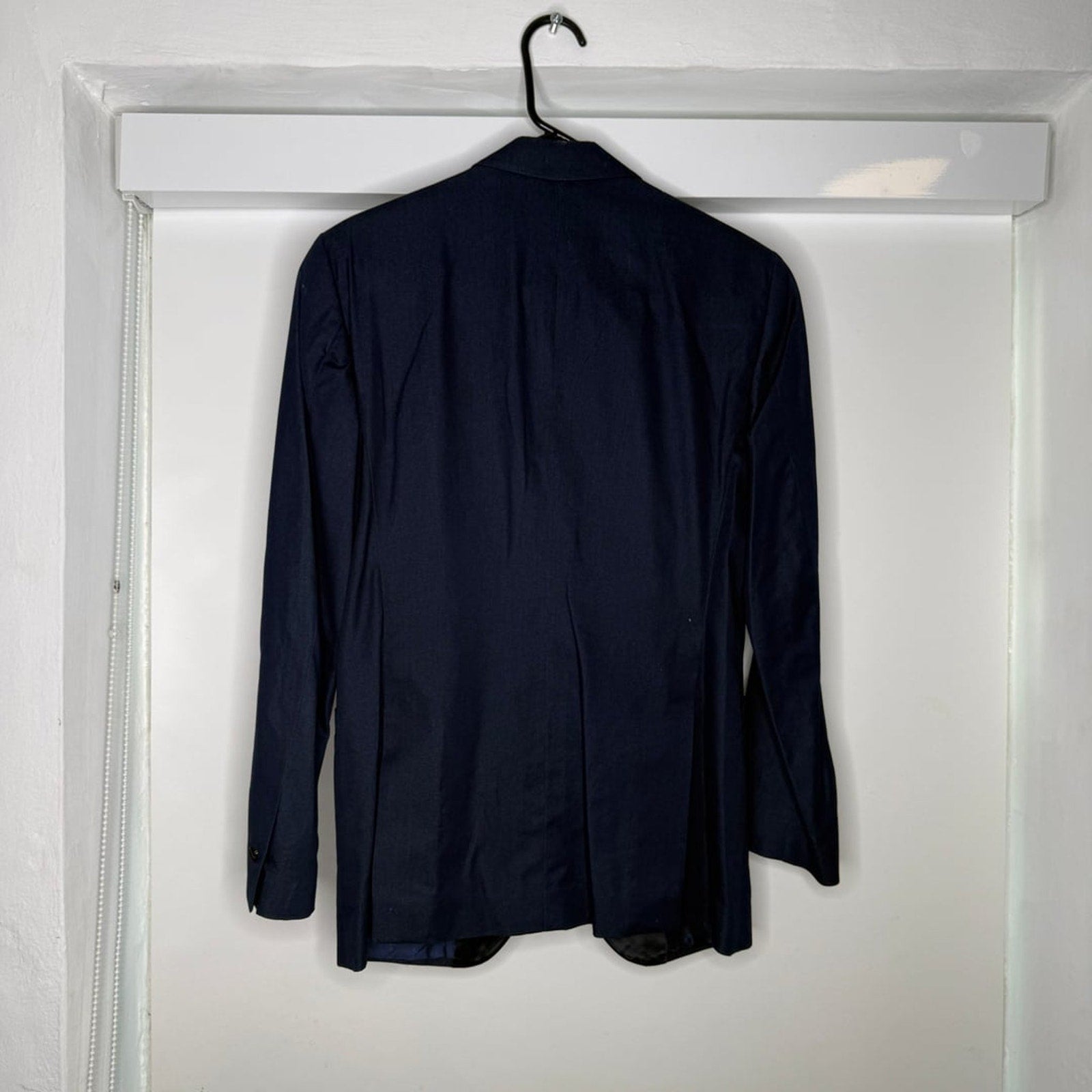John Varvatos Star USA Blazer Jacket Mens Size 44L Sports Coat Wool Blue NEW