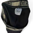 Christian Dior Oblique Tonal Monogram Leggings Black Size S
