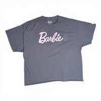 Barbie Logo Graphic T-Shirt Gray Pink XXXL Isaac Morris Mattel Mattel