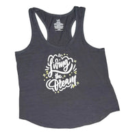 Secret Treasures Black Living the Dream Graphic Sleep Tank Top Size S Secret Treasures