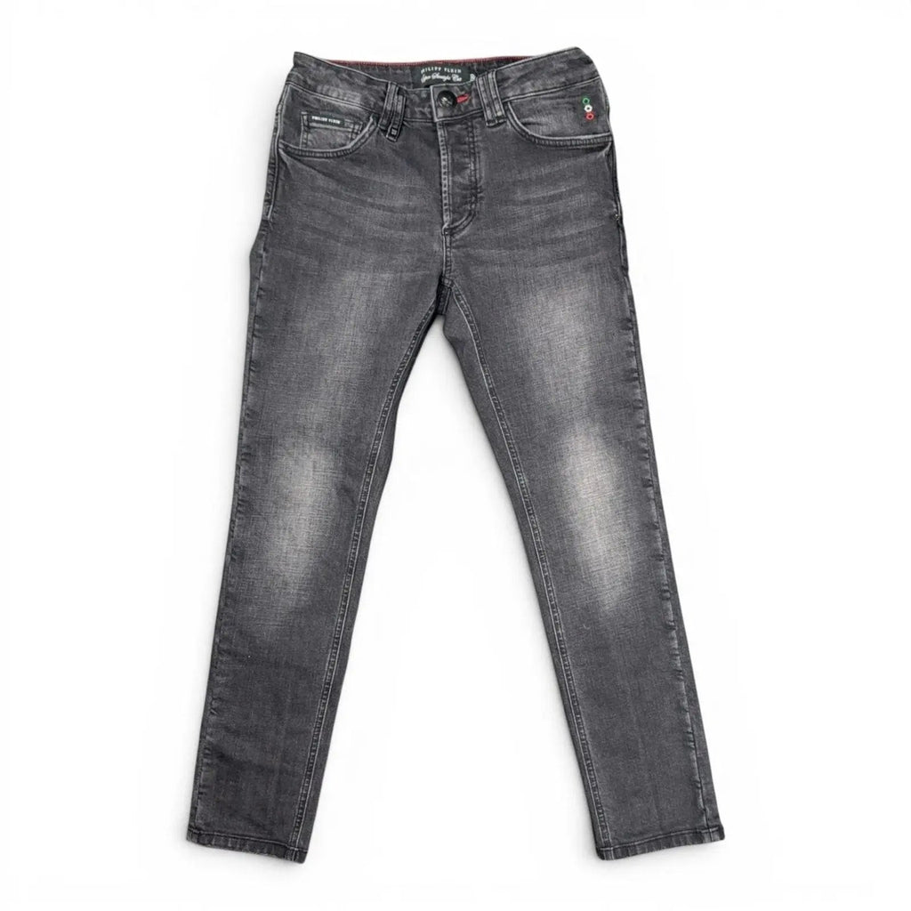 Philipp Plein Super Straight Cut Dark Soul Jeans Size 29 Philipp Plein