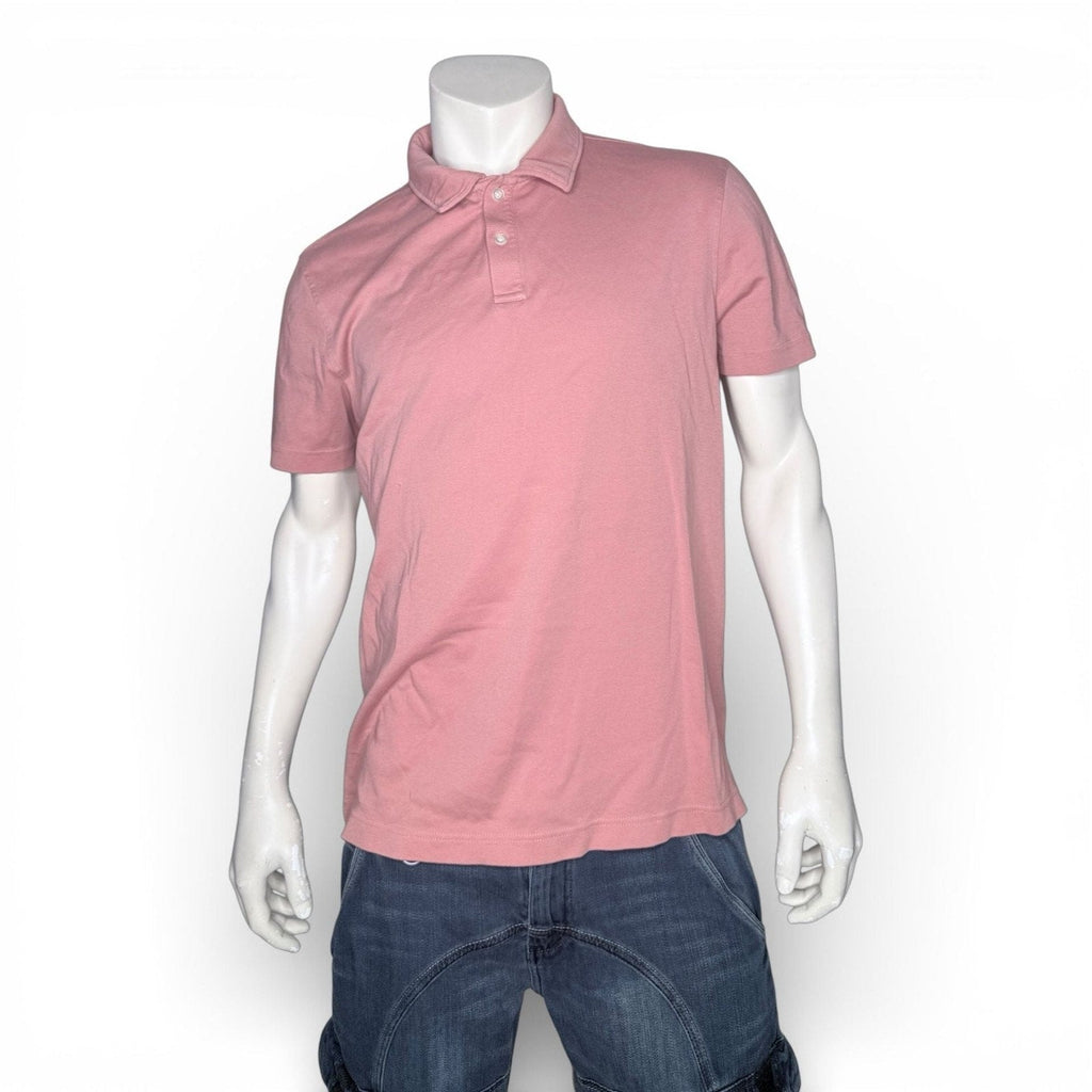 14th & Union Men's Rose Pink Short Sleeve Polo Shirt Size Large 14th & Union