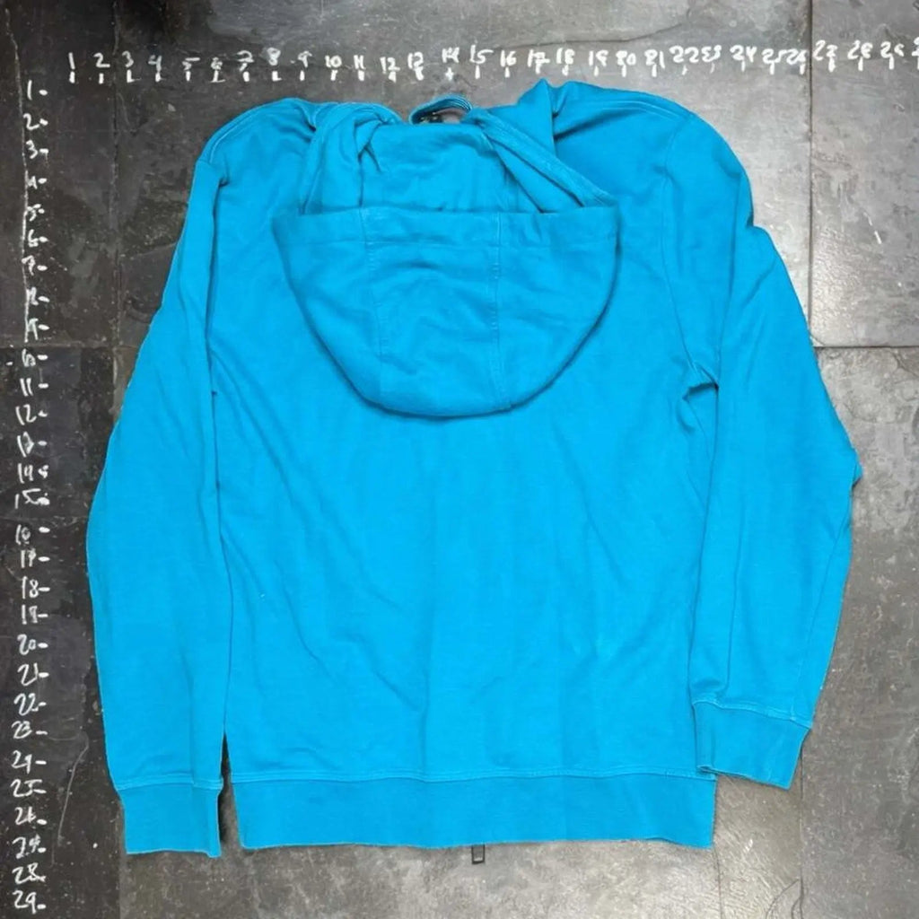 Armani Exchange Full-Zip Blue Hoodie – Size Small Armani Exchange