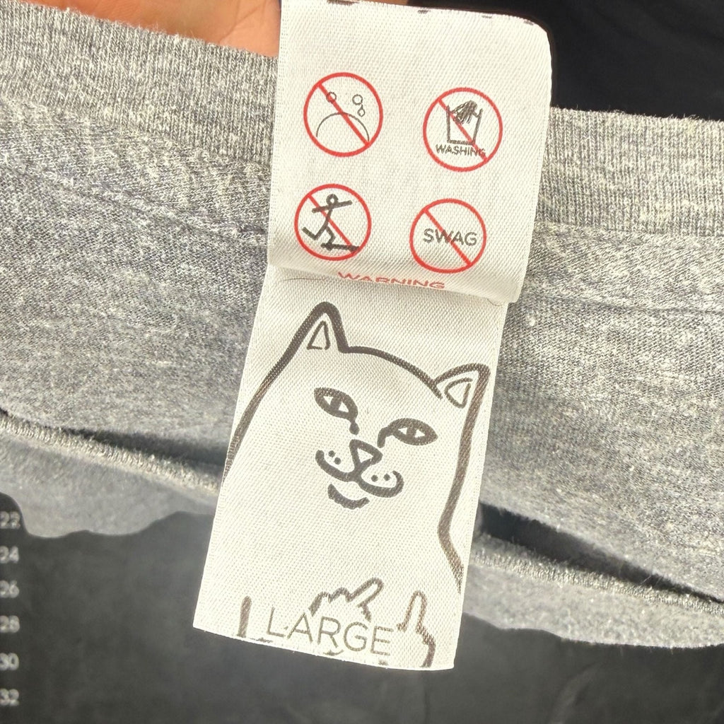 Ripndip Falling for Nermal Grey Heather Pocket T-Shirt