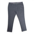 Rivelli Men's 5-Pocket Chino Pants Size 40x32 Dark Grey Rivelli