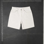Zara Off-White Denim Shorts Size 31 Zara