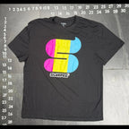 7-Eleven Slurpee Logo Graphic T-Shirt Black Size L 7-Eleven