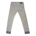 Diesel Men's Sleenker Slim Skinny Paint Splatter White Jeans Size 30 Diesel
