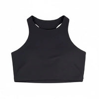 Black tank top on a white background