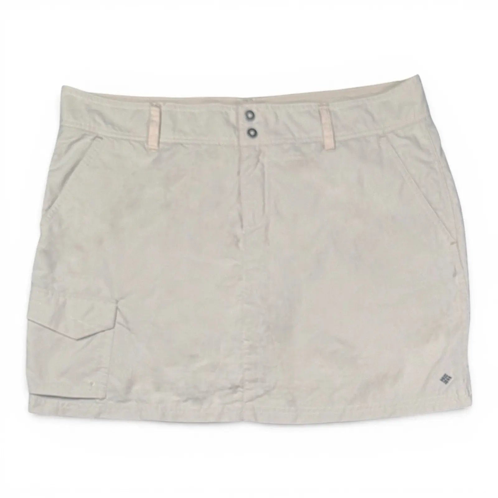 Columbia Omni-Shade Sandy River Cargo Skort Size 10 Tan Columbia