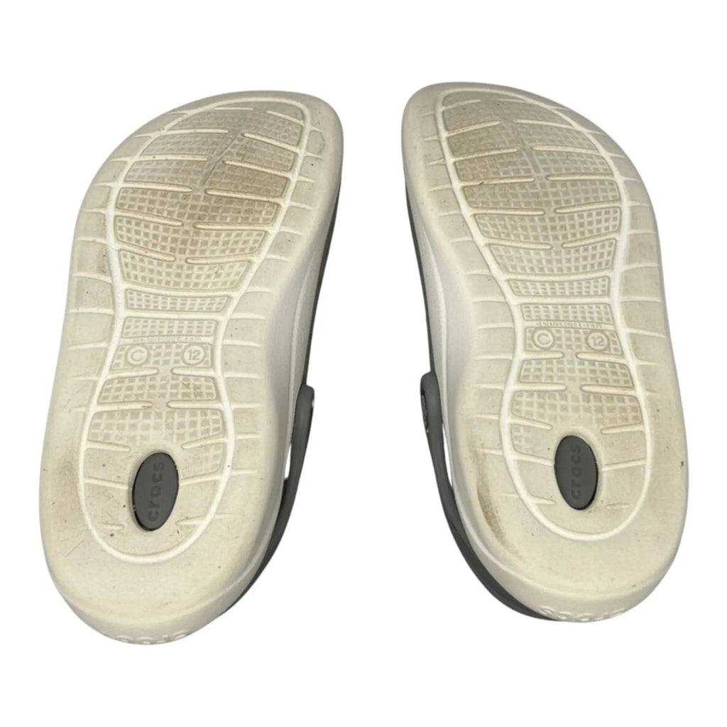 Crocs Literide Clog K, Unisex-Child Clog, Poppy/White 29/30 Crocs