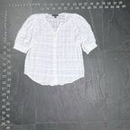 Paneros Clothing Chloe Cotton Ruffle Shirt Paneros Clothing
