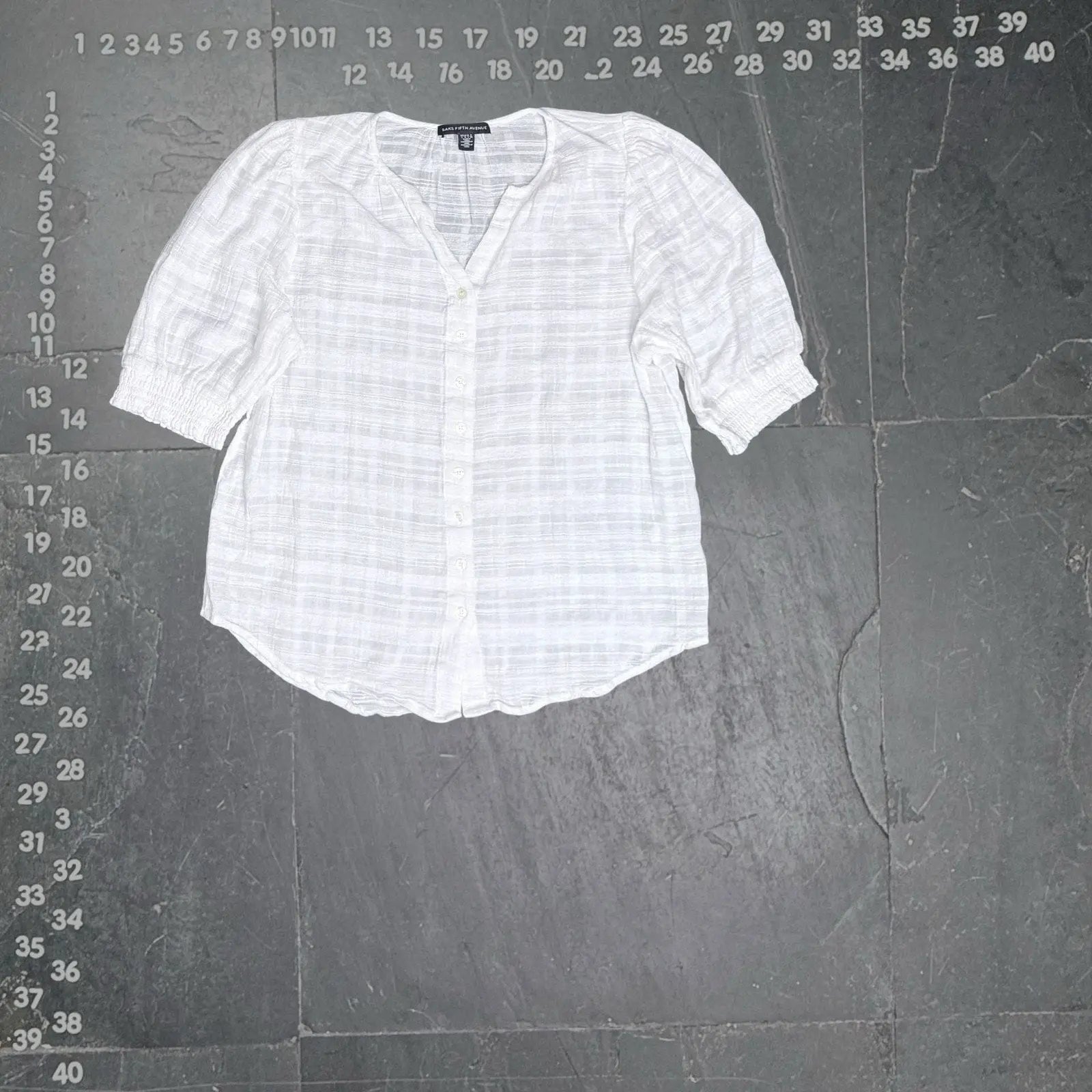 Paneros Clothing Chloe Cotton Ruffle Shirt Paneros Clothing