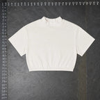 Alo Yoga Mock Neck Cropped Tee Size S Alo Yoga