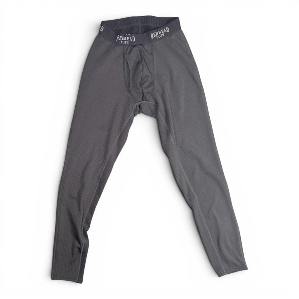 RedHead Elite Men's Thermal Base Layer Pants Size Small Black