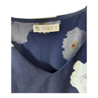 Eliane Rose Navy Blue Floral Maxi Dress with Spaghetti Straps giving blooms foundation