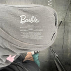 Barbie Logo Graphic T-Shirt Gray Pink XXXL Isaac Morris Mattel Mattel