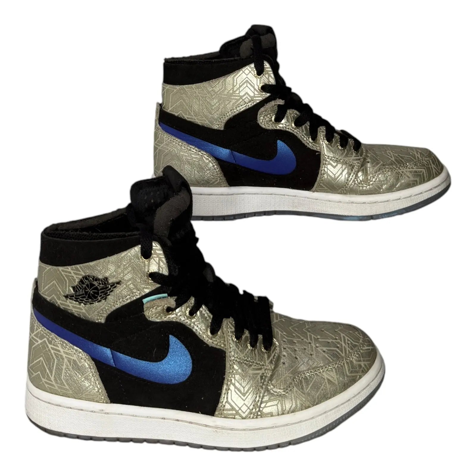 Kids Air Jordan 1 High Zoom Air CMFT Gold Laser DQ0659-700 Jordan
