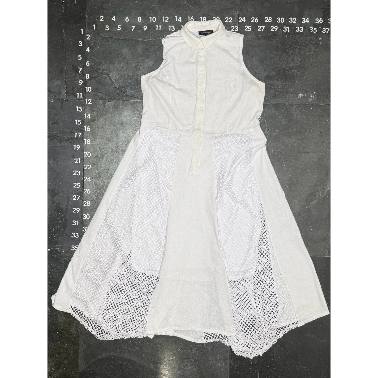 Ashley Stewart Sleeveless White Shirt - O.M.T.HRIFT