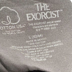 The Exorcist Men's Graphic T-Shirt Neon Green Pazuzu Statue Poster Art Black Siz The Exorcist
