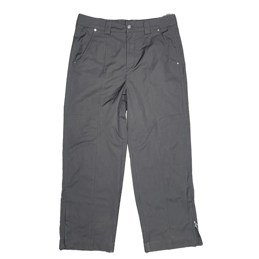 Zara Black Technical Utility Pants with Ankle Zips Size 32 Zara
