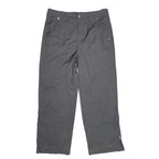 Zara Black Technical Utility Pants with Ankle Zips Size 32 Zara