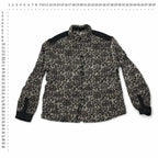 AllSaints Rivet Mercer Silk Shirt US 6 AllSaints