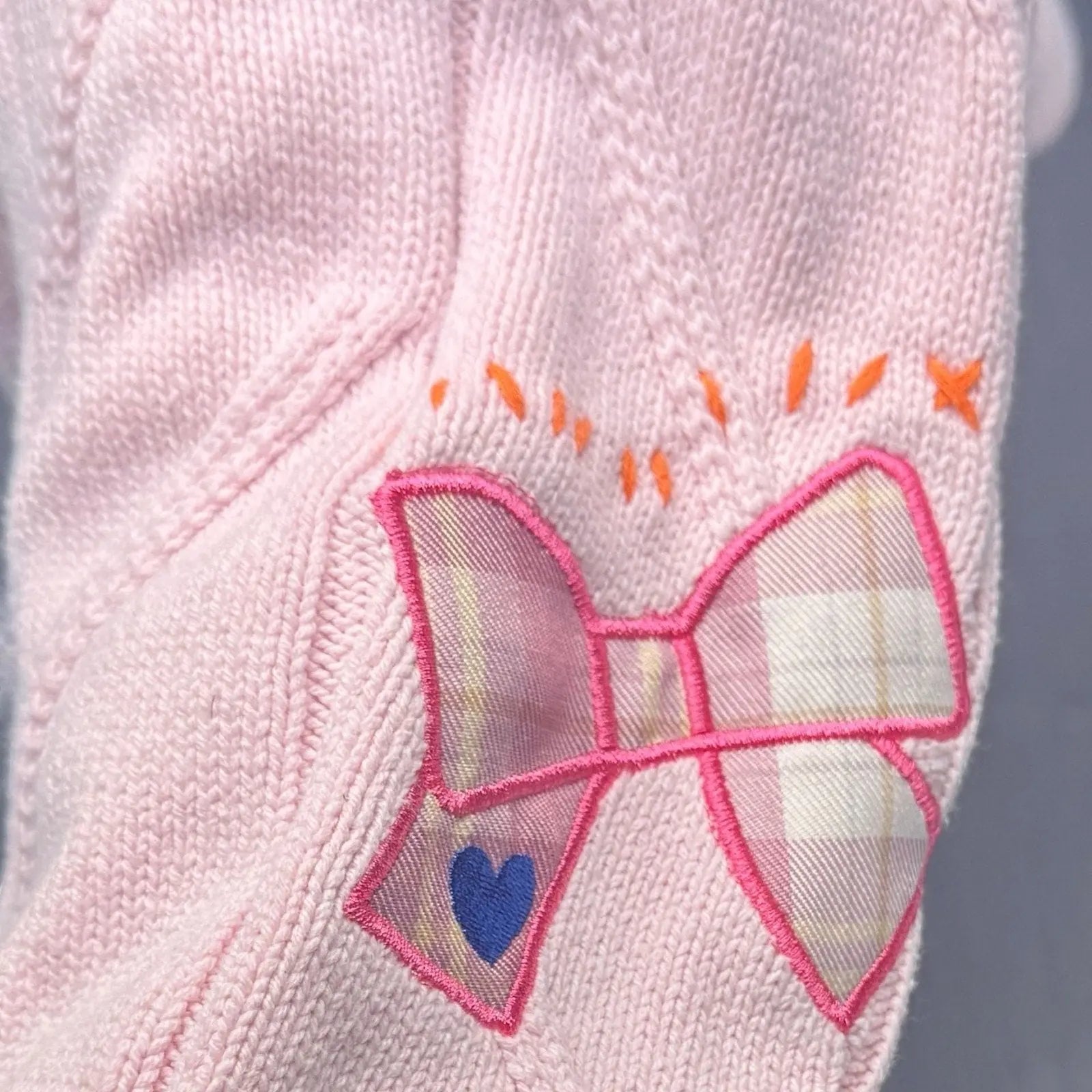 Fashion Nova Sweetest Memories Cable Knit Romper Pink Size L Fashion Nova