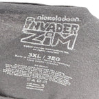 Invader Zim World Domination Gir Graphic T-Shirt 3XL Nickelodeon