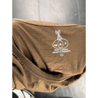 Mad Radio Global Sounds Café Bar & Records Graphic T-Shirt Brown Size XL