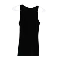 Gigi Parker Black Sleeveless Scoop Neck Midi Dress Gigi Parker