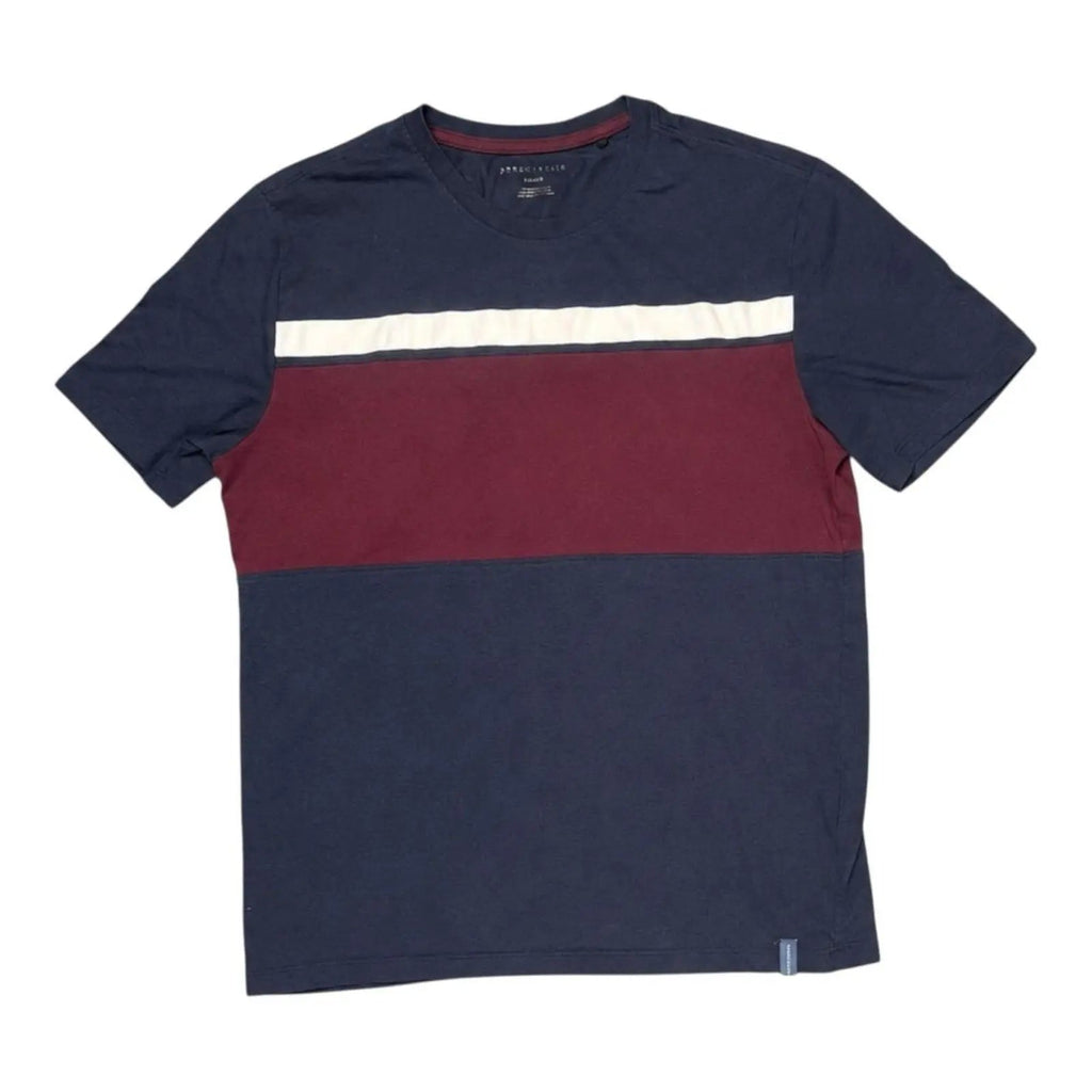 Perry ellis colorblock crew neck Perry Ellis