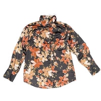 Tamara H Floral Long Sleeve Button-Up Blouse