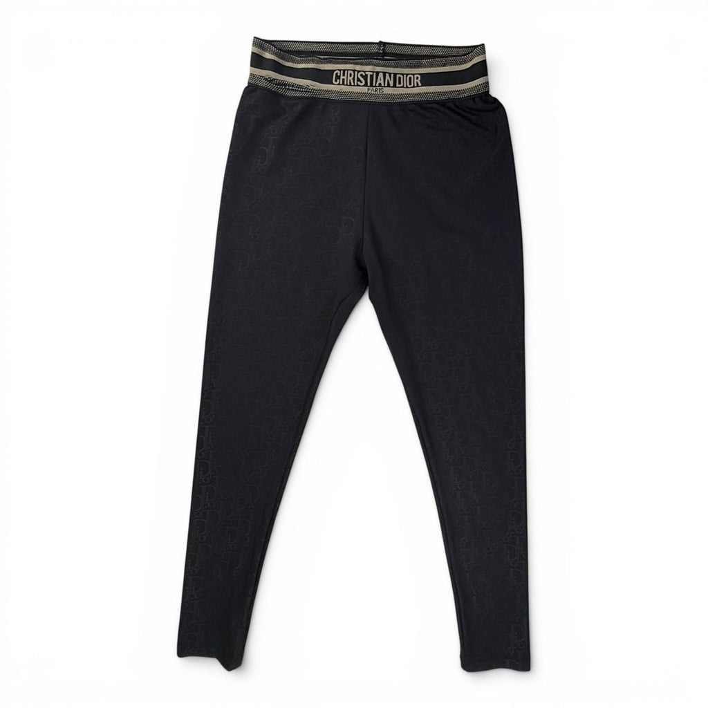 Christian Dior Oblique Leggings Black Size S