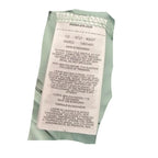 Columbia spray green sleeveless drawstring waist dress made of polyester and elastane. Care label visible.