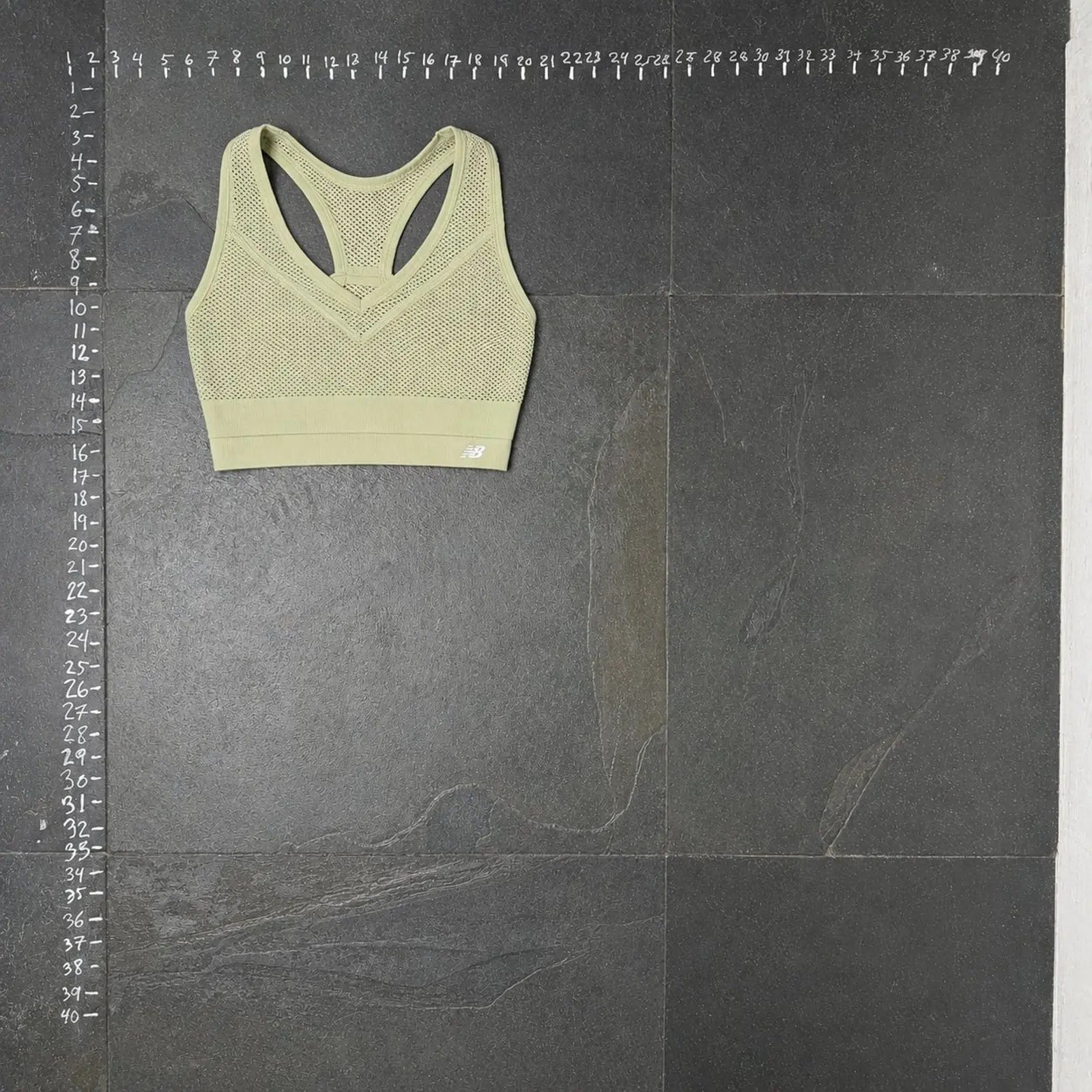 New Balance Seamless Mesh Racerback Sports Bra Size M New Balance