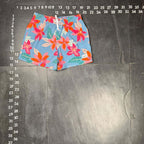 Duvin Design Floral Print Swim Trunks Size Small