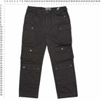 Homme + Femme Black Multi-Pocket Cargo Pants Size 36 Homme + Femme
