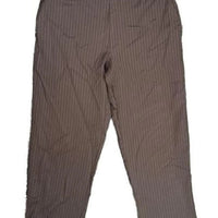 Calvin Klein Brown Pinstripe Dress Pants Size 38x29 Calvin Klein