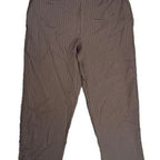 Calvin Klein Brown Pinstripe Dress Pants Size 38x29 Calvin Klein