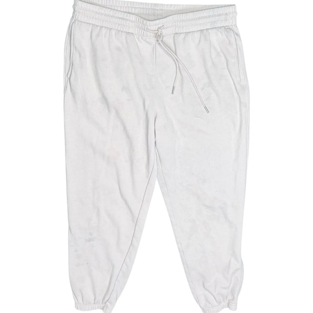 Pinko White Cotton-Viscose Drawstring Jogger Sweatpants Pinko
