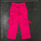Sincerely Jules Hot Pink Cargo Pants Size S