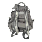 Steve Madden Black Nylon Backpack with Logo Straps Steve Madden