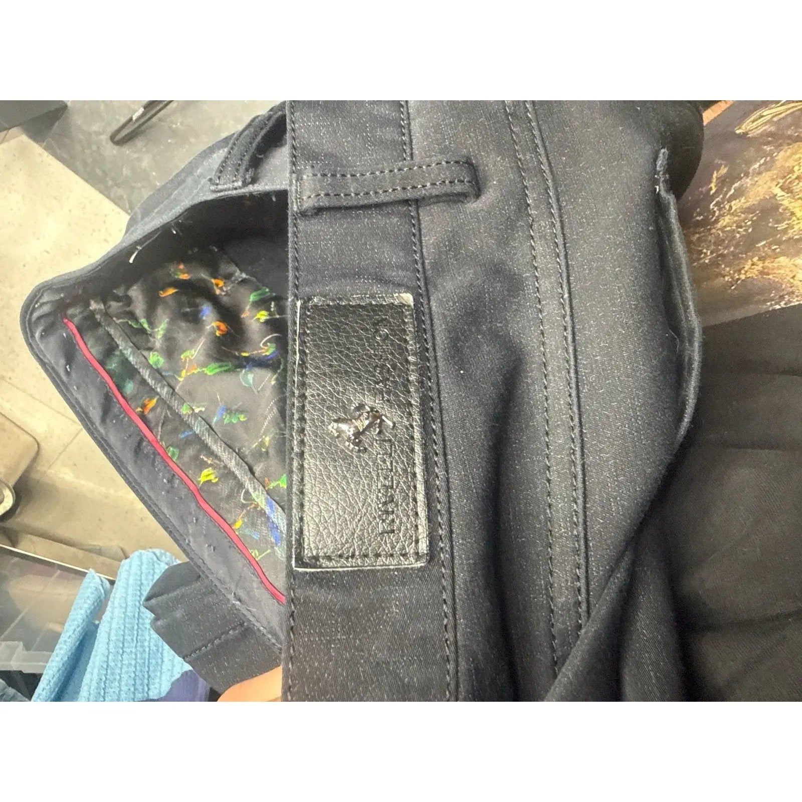 Rivelli Men's 5-Pocket Chino Pants Size 40x32 Dark Grey Rivelli