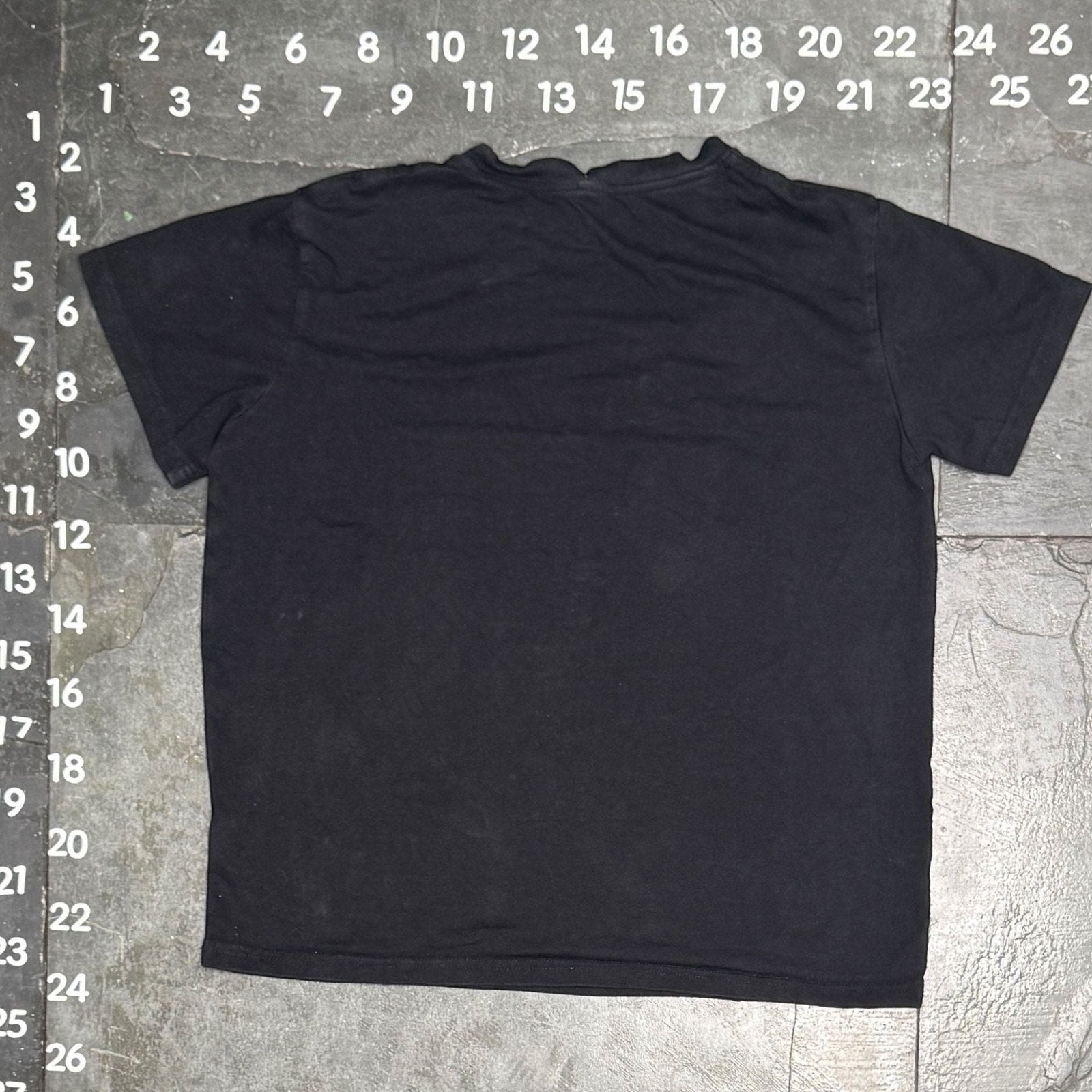 Unbranded Black Exposed Seam Detail Short Sleeve T-Shirt