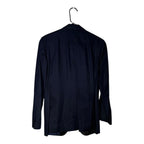 John Varvatos Star USA Blazer Jacket Mens Size 44L Sports Coat Wool Blue NEW