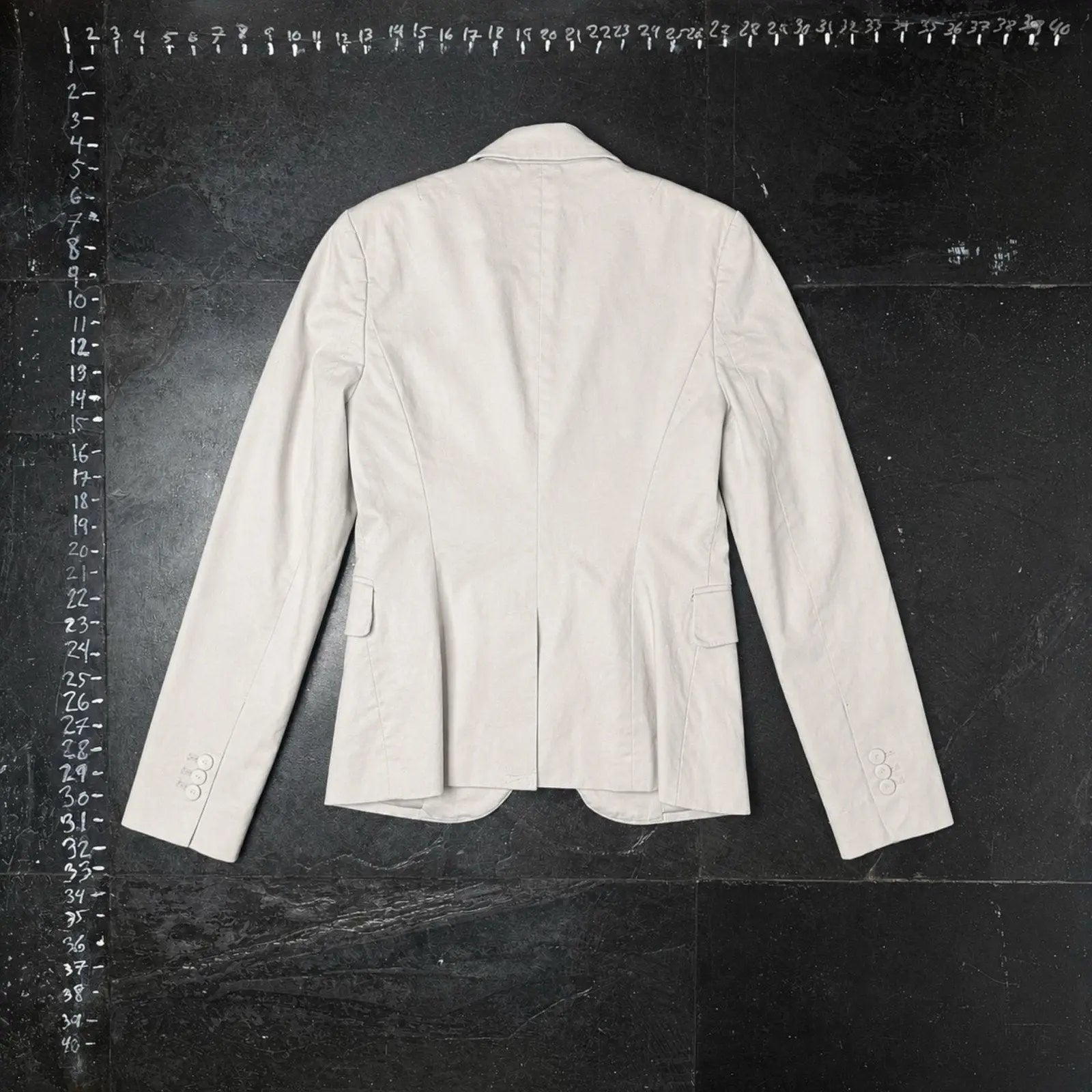 Calvin Klein Women's Beige Cotton Blend Blazer Size 0 Calvin Klein