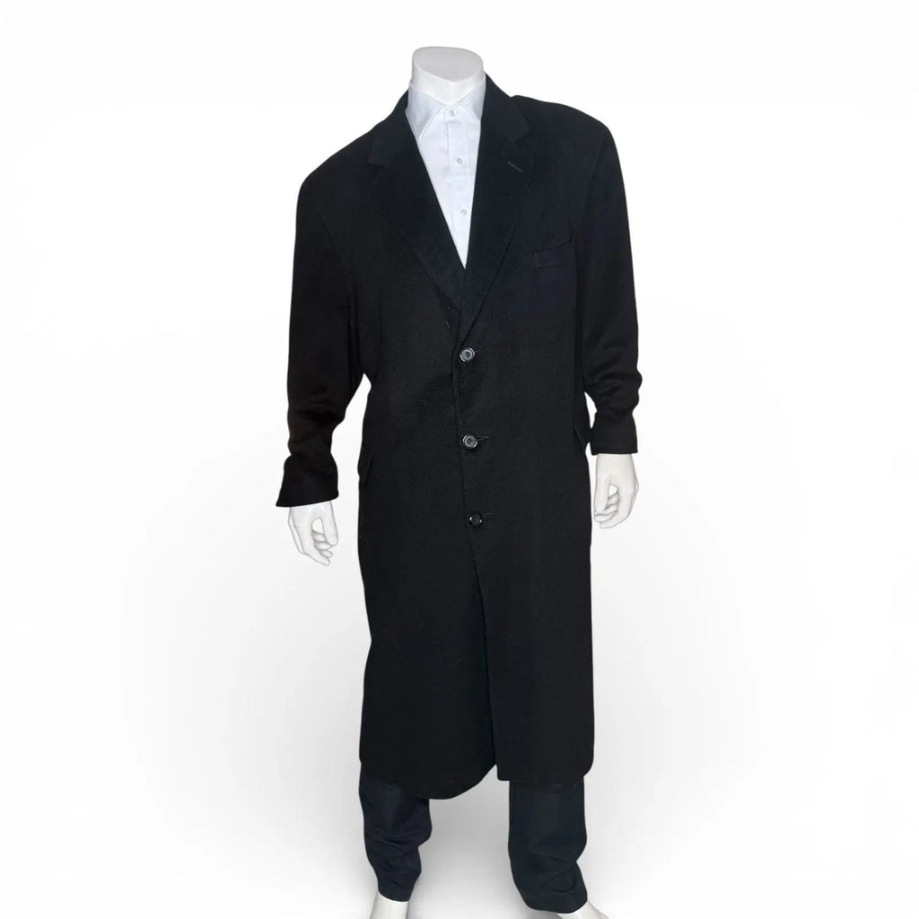 Kilgour, French & Stanbury Hand Tailored 100% Pure Cashmere Long Overcoat Kilgour, French & Stanbury