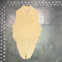 Bluette Sleeveless Button-Down High-Low - O.M.T.HRIFT